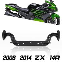 “：{}” Front Nose Upper Fairing Cowling Motorcycle Headlight Headlamp Stay Bracket For Kawasaki ZX14R ZX14 ZX1400 2006-2014 ZX-14R 06