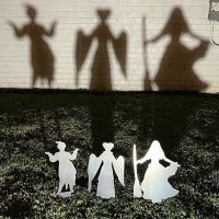 Halloween Decor Sanderson Garden Stakes,Outdoor Halloween Decor,Halloween Party