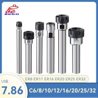 C6 C8 C10 C12 C16 C20 C25 C32 ER8 ER11 ER16 ER20 ER25 ER32 60L 100L 150L Collet Chuck Holder CNC Milling Lengthen เครื่องมือ Carrier