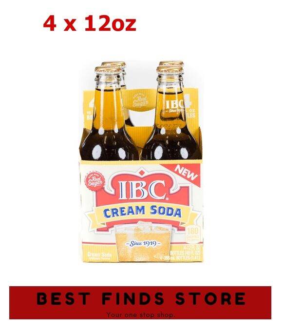 IBC Cream Soda 12oz, Set of 4 Lazada PH