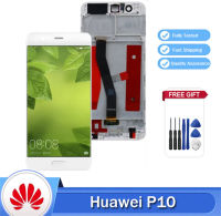 ต้นฉบับ5.10 "จอแสดงผลสำหรับ Huawei P10สัมผัสหน้าจอ LCD หน้าจอดิจิตอล VTR-L09แทนการประกอบสำหรับ VTR-L10 VTR-L29