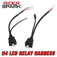 H4 LED Relay Harness For Bi-led Projector LED Bulbs H4 Socket Cable Wiring LED Headlight Connector Car Lights Accessories