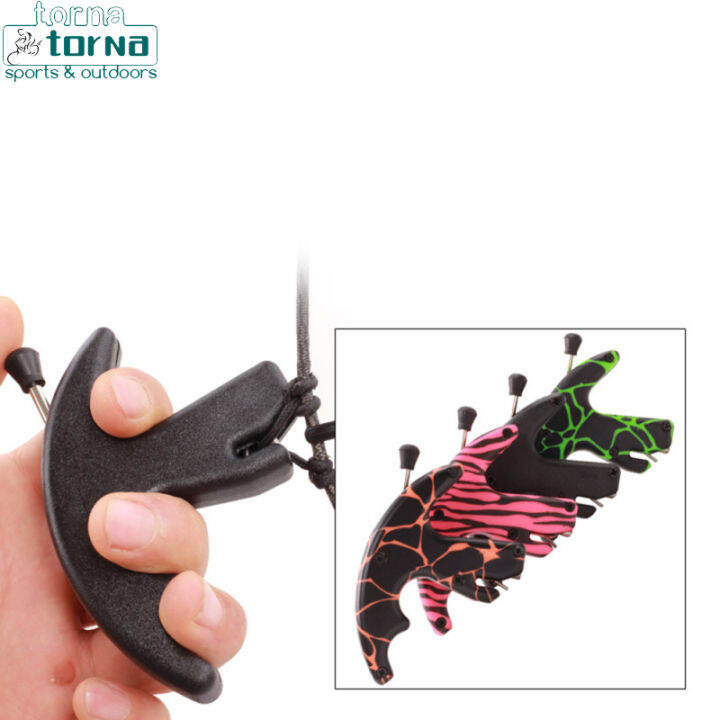 【IN STOCK】Archeryy Bow Release Aid 3finger Thumb Grip Recurve Bow
