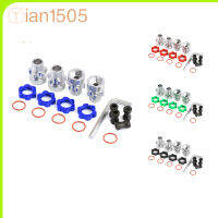 รถ Rc ฮับต่อพ่วงล้อ Hex แบบประกบขนาด12มม. ถึง17มม. ใช้ได้กับชิ้นส่วนอะไหล่รถยนต์รถ RC Traxxas Slash2WD Rustler Stampede 4WD