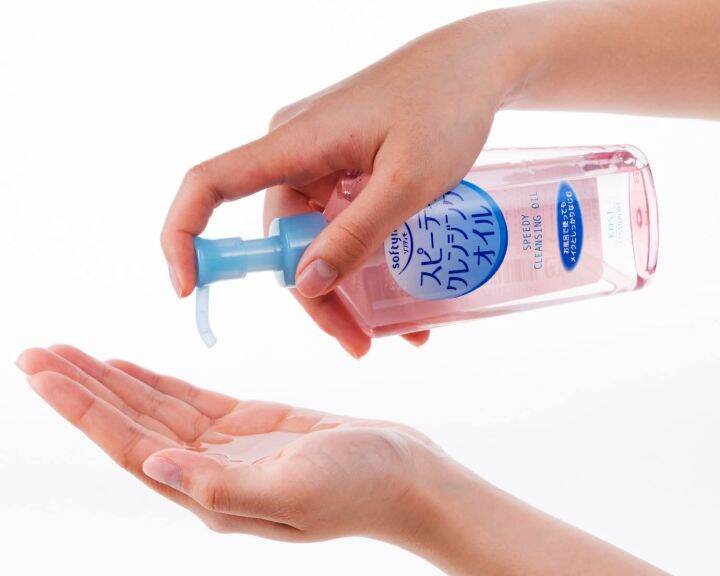 kose-cosmeport-softymo-speedy-cleansing-oil-230ml-60ml-น้ำมันใส่ผม230ml-60ml