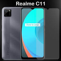 ฟิล์มกระจก นิรภัย แบบด้าน เต็มจอ กาวเต็มแผ่น เรียวมี ซี3 / เรียวมี ซี11 สีใส For Realme C3 / Realme C11 Tempered Glass Matte (6.5 ) Clear