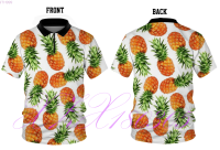 2023 2023 Tropical fruits and vegetables polo shirt   zipper tshirt high-quality 02 New polo shirt