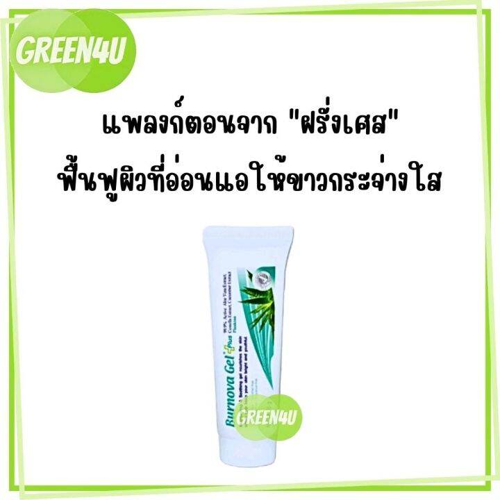 burnova-gel-plus-ว่านหางจระเข้-บำรุงผิว-nbsp-2570-กรัม-1-หลอด