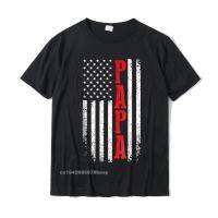 Mens Papa American Flag Usa Patriotic Fathers Day T-Shirt Men Wholesale Hip Hop Tops Tees Cotton Top T-Shirts Leisure