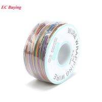 One Roll 8 colors 30AWG Wrapping Wire PCB 250Meter Electronic Conductor Wire Connector UL1423 Multicolor Cable Ok Wire B-30-1000