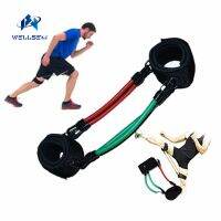 Wellsem Kinetic Speed Agility Training Leg Running Resistance Bands การออกกำลังกายสำหรับนักกีฬาฟุตบอลบาสเก็ตบอล