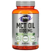 Now Foods, Sports, MCT Oil, 1,000 mg, 150 Softgels  พร้อมส่ง  หมดอายุ  01/2024