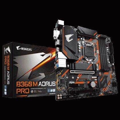 Main Gigabyte B360M AORUS Gaming 3 (Chipset Intel B360/ Socket LGA1151/ VGA  onboard) 