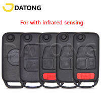 OCMN Datong World Car Key Shell สำหรับ W168 W202 W203 W124 A160 SLK Azera C E S Class Flip อินฟราเรด Sensing ฝาครอบ Cnsm