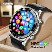 【LZ】 Niwevol Smart Watch 2022 NFC Smartwatch Bluetooth Calls Watches Men Fitness Bracelet 1.32inch Multi-Sport Mode Custom Watch Face