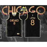 Ready Stock NBA INSPIRED - FULL SUBLIMATION JERSEYS - LAVINE - CHICAGO