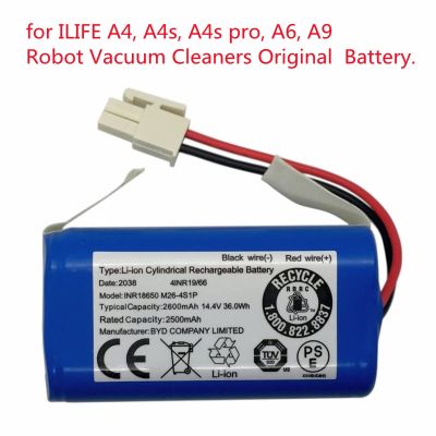 【jw】✽✈  14.4V 2600mah Rechargeable Lithium Battery ILIFE A4s A6 V7s A9s W400 Cleaner INR18650 M26-4S1P Batteries