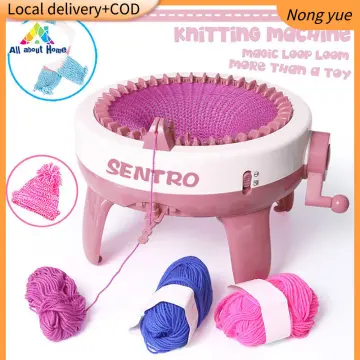  SENTRO Knitting Machine, 48 Needles Smart Weaving Loom