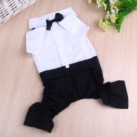 New Product Dog Clothes For Small Medium Dogs Puppy Jumpsuits Handsome Pet Dog Suit Wedding Dress Poodle Chihuahua York Coat Ropa Para Perro