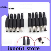 ixoo61 store DC Male Power Supply Jack Adapter Plug Connector 5.5mmx2.1mm Socket For DIY Projects