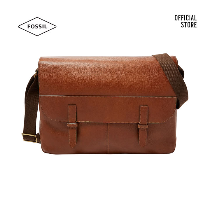 Túi đeo chéo nam Fossil Warren Messenger Bag MBG9427222 - màu cognac |  