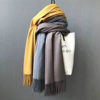 【CW】 2020 Scarf Thin Shawls Hijab Stoles Cashmere Pashmina Foulard Tassel Scarves