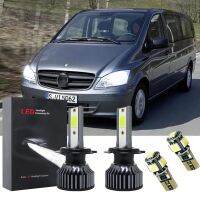 สำหรับ Mercedes Vito W639 2003-2016 - H7 501 6000K LED/ไฟหน้าชุดหลอดไฟ