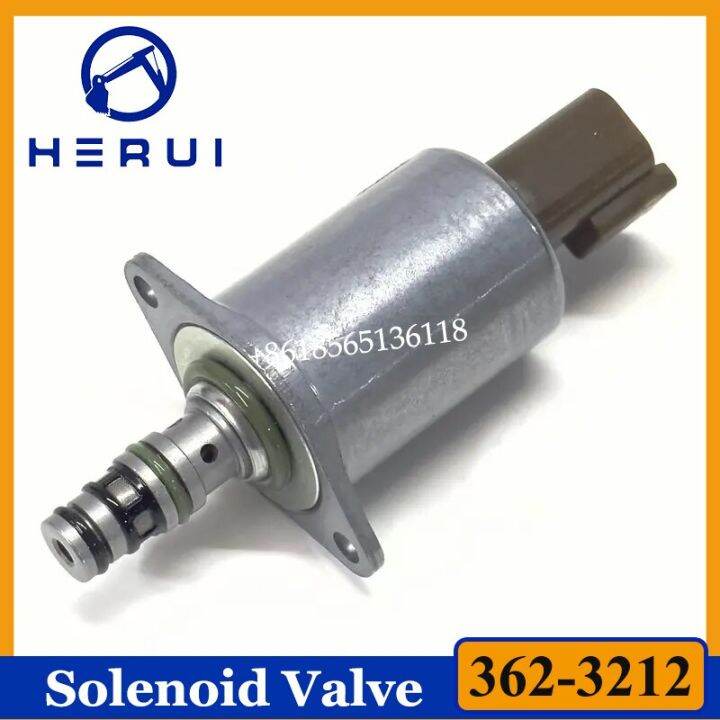 Original 362-3212 3623212 Excavator Hydraulic Pump Solenoid Valve For ...