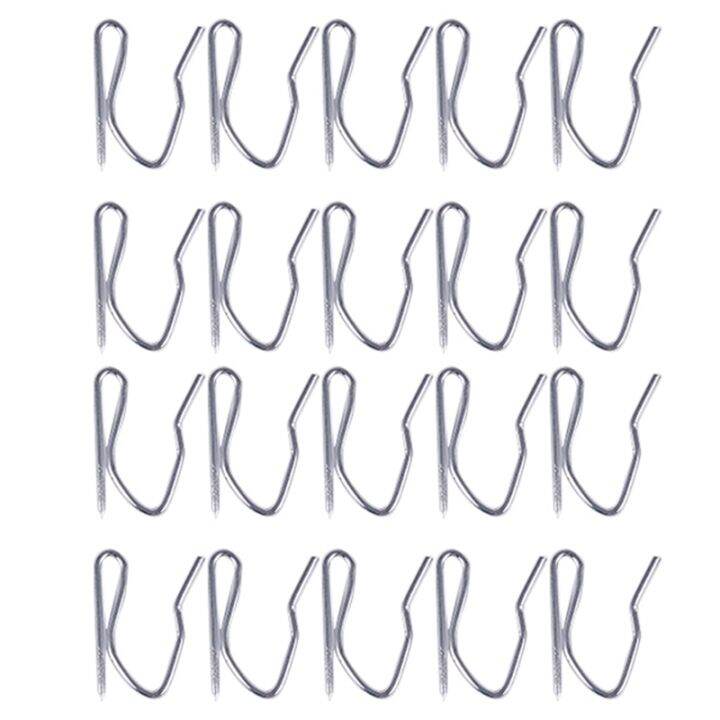 20Pcs Curtain Drapery Pin Hooks Silvery Lazada PH