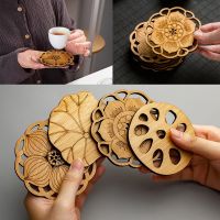 【CC】❦  Drink Coasters Round Cup Table Mug Placemat Decoration Accessories