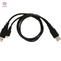 Dual USB 2.0 Type A to USB Mini 5-Pin Type B x1 Y Data &amp; Power Cable