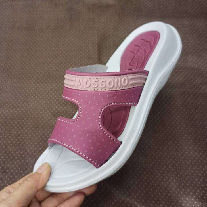 พร้อมส่ง-ส่งเร็ว-รองเท้าเพื่อสุขภาพ-รองเท้า-mossono-หญิง-yw533-รองเท้าแตะหญิง-รองเท้าลำลองหญิง-รับน้ำหนักเท้าได้ดี-ใส่สบาย-ไม่ปวดเท้า-มีไซส์-35-39-มีบริการเก็บเงินปลายทาง