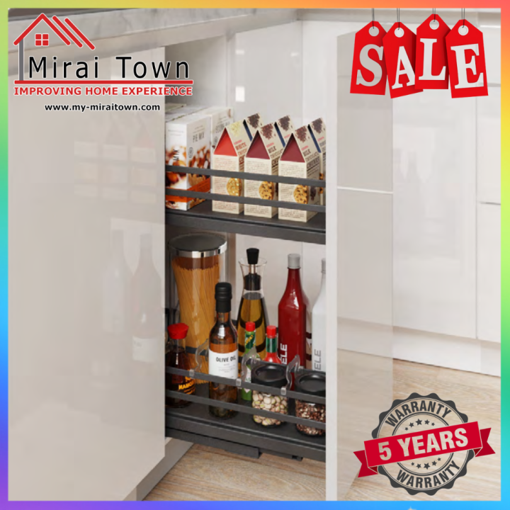 HAFELE Kitchen Accessories Omero 300 Pull Out Kitchen Organizers Basket