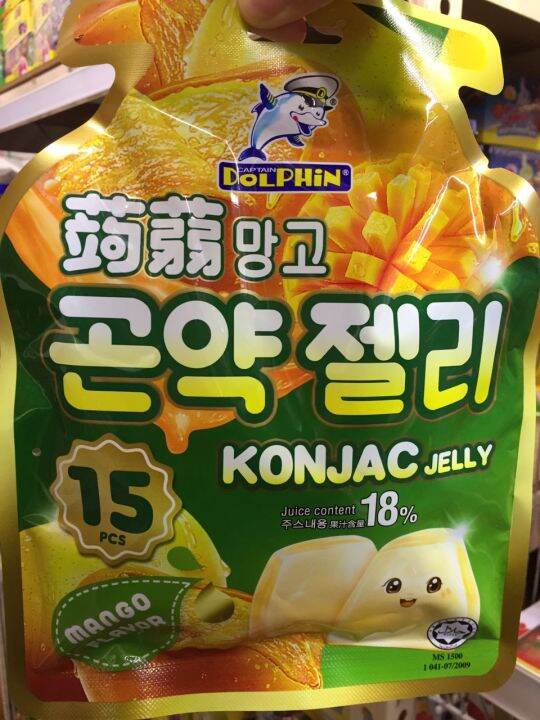 (HALAL) KONJAC JELLY VIRAL KOREA SELATAN ORIGINAL/LYCHEE/MANGO (20 GRAM ...