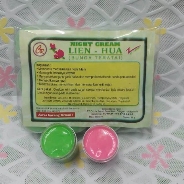 1 PASANG CREAM LIEN HUA (CREAM BUNGA TERATAI) | Lazada Indonesia