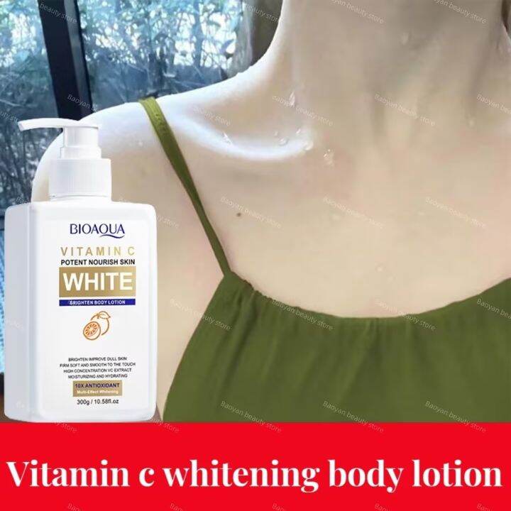 Vitamin C Whitening Body Lotion 480ML Moisturizing Permanent Whitening