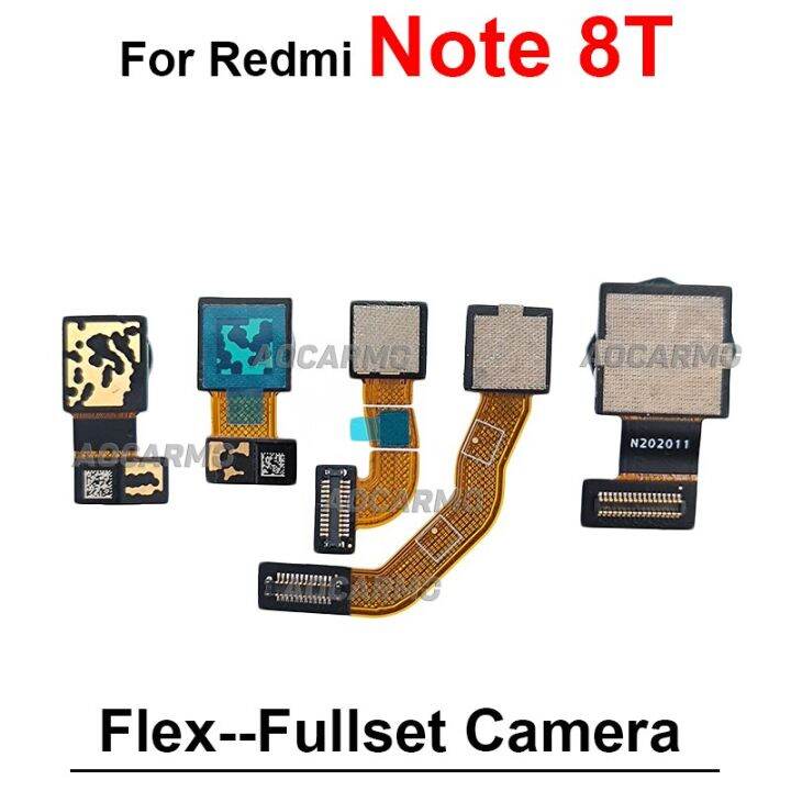 สำหรับ-redmi-8t-กล้องมองหลัง48mp-มาโครหลัง-อัลตราไวด์-มาโคร-กล้องหน้า13mp-ชิ้นส่วนชิ้นงอสำหรับเปลี่ยน