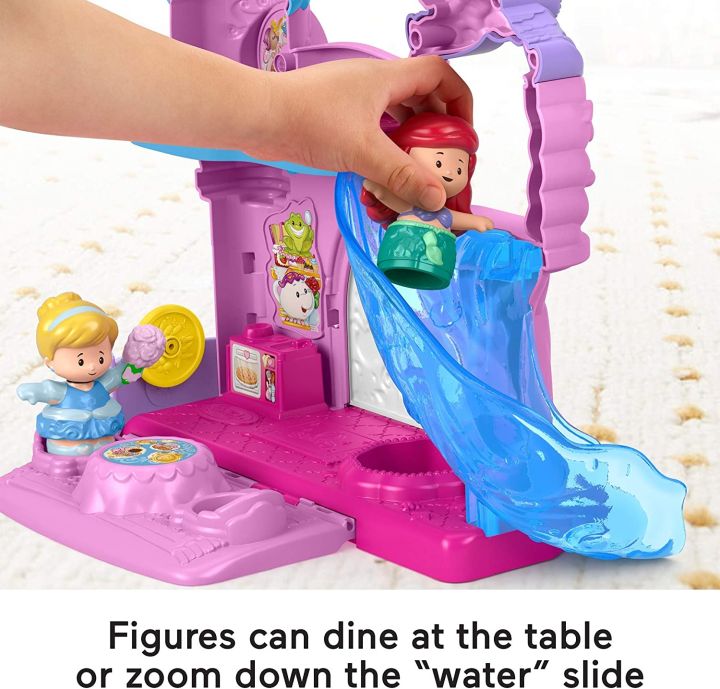 นำเข้า-fisher-price-ปราสาท-disney-princess-play-amp-go-แบบพกพาพร้อมฟิกเกอร์ตัวละครสำหรับเด็กเล็ก-ลิขสิทธิ์แท้-ราคา-1790-บาท