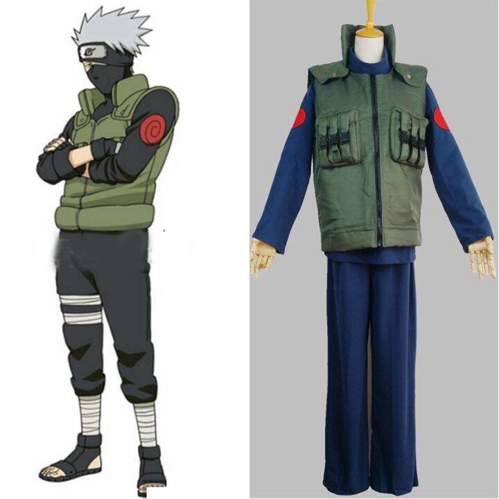 Naruto Cosplay Costume Kakashi Hatake Cosplay Full Suit | Lazada PH