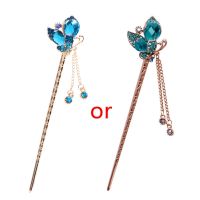 【cw】 Fashion Bobby Pin Colorful Hairpin Rhinestone Hair Stick