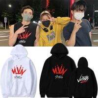 เสื้อสเวตเตอร์เสื้อฮู้ทเด็กจรจัดสไตล์เกาหลี,เสื้อมีฮู้ดแนว Kpop Hoodies สำหรับผู้ชายและผู้หญิงเสื้อผ้าพัดลมสำหรับเด็กๆจรจัดสไตล์เกาหลี