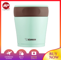 ZOJIRUSHI กันความร้อนแบบสุญญากาศสแตนเลสโถใส่อาหารช่วยให้กล่องอาหารกลางวันอุ่นและเย็นปากกว้าง260มล.