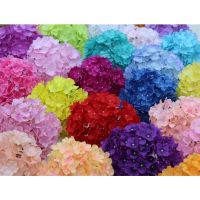 artificial flower big hydrangea flower home wedding decoration event arrangement hydrangea gift Ready stock