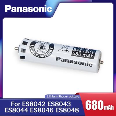 ♂ 1-5PCS 680mAh Panasonic Rechargeable Lithium Battery For Electric Shaver Epilator Massage ES8042 ES8043 ES8044 ES8046 ES8048