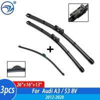 Wiper Front &amp; Rear Wiper Blades Set For Audi A3 / S3 8V 2012 13 14 15 16 17 18 19 2020 Windshield Windscreen 26"+16"+13"