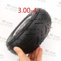 fyjhgood quality 3.00-4 tire wheel 10 inch tyre and inner tube + alloy rims hub for electric scooter scooter bike motorcycle