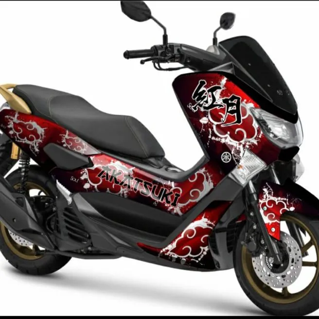 Stiker Decal NMAX Motif Akatsuki merah | Lazada Indonesia