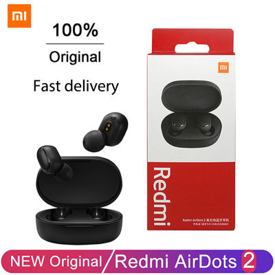 Xiaomi Redmi Airdots 2 Earphones Mi Original Xiaomi True Wireless Headphones Bluetooth Air Dots Headset TWS Earbuds Control