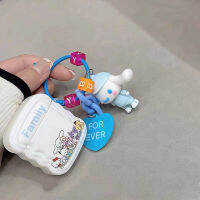 Sanrio H Ello K Itty Kuromi 3D ตุ๊กตา Cinnamoroll จี้หูฟังกรณีสำหรับ Apple Air Pods 1 Pro 2 3ปกหูฟังกล่อง