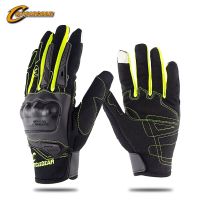 【The-Best】 ABONDON mall Cyclegear รถจักรยานยนต์ Racing S Full Finger Motor Bike Riding Guantes Guanti Motocross CG668